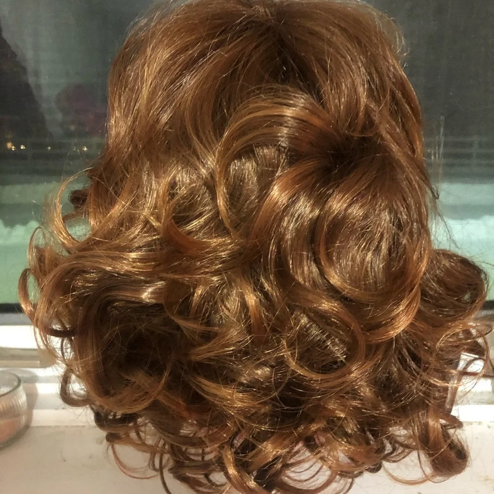 Beautiful Carmel Brown wig. NEW - Picture 1 of 4